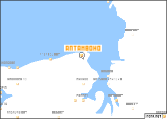 map of Antamboho