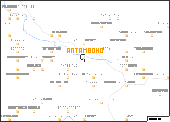 map of Antamboho