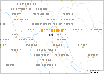 map of Antamboho