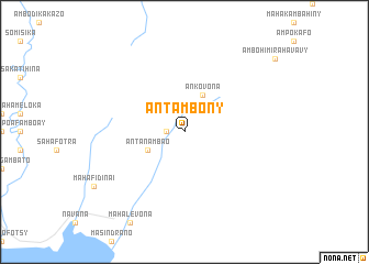 map of Antambony