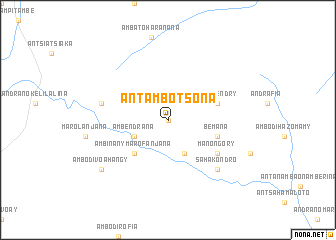 map of Antambotsona