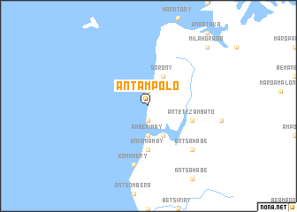map of Antampolo