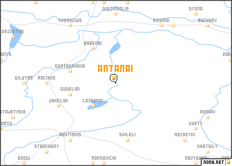 map of Antanai