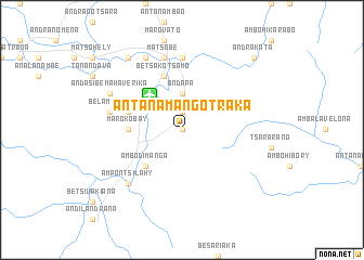 map of Antanamangotraka