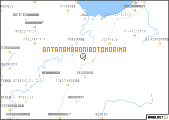 map of Antanambaonibotomorima