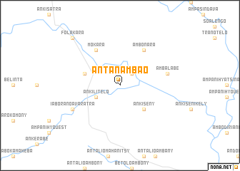 map of Antanambao