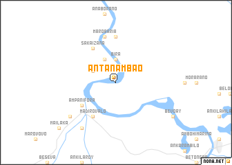 map of Antanambao