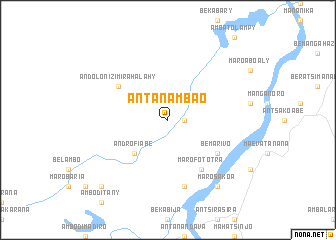 map of Antanambao