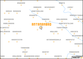 map of Antanambao