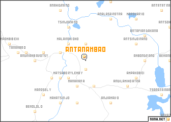 map of Antanambao