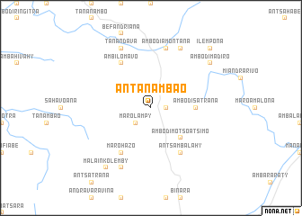 map of Antanambao