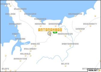 map of Antanambao