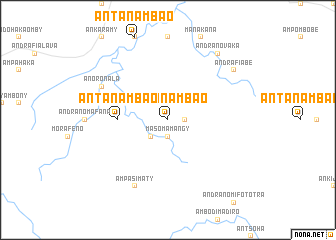 map of Antanambao