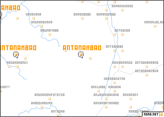 map of Antanambao