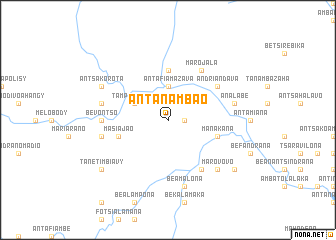 map of Antanambao