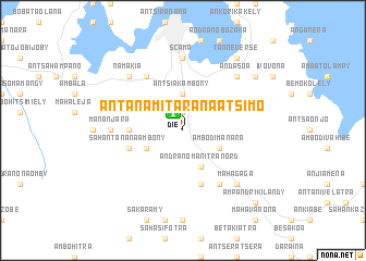 map of Antanamitarana Atsimo