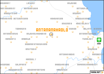 map of Antananahaolo