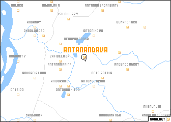 map of Antanandava