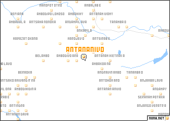 map of Antananivo