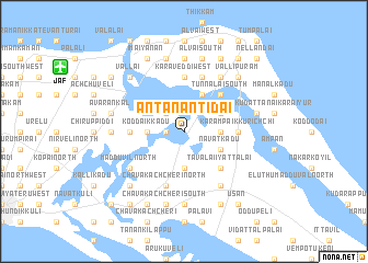 map of Antanantidai