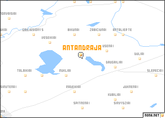 map of Antandraja