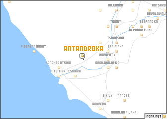 map of Antandroka