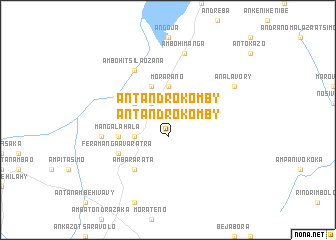 map of Antandrokomby