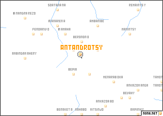 map of Antandrotsy