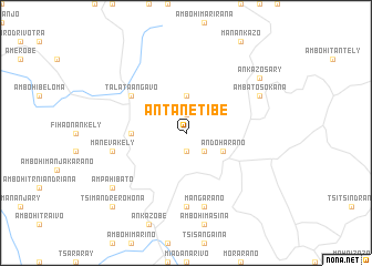 map of Antanetibe