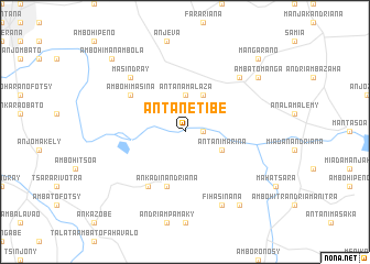 map of Antanetibe