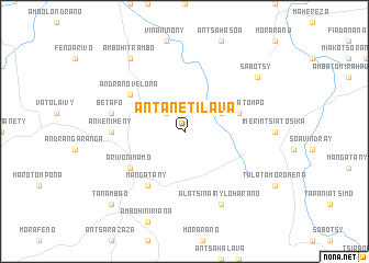 map of Antanetilava