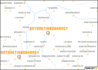 map of Antanetimboahangy