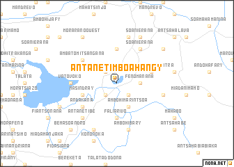 map of Antanetimboahangy