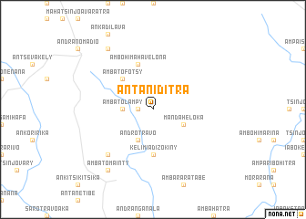 map of Antaniditra