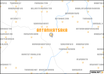 map of Antanikatsaka