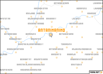map of Antanimanimo