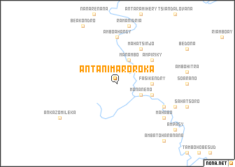 map of Antanimaroroka