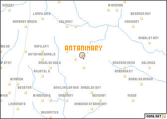 map of Antanimary