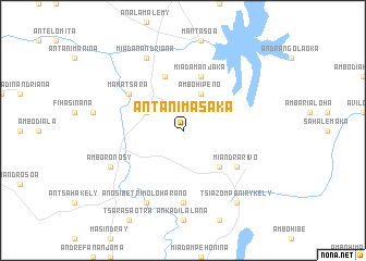 map of Antanimasaka