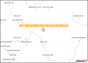 map of Antanimbarindraveriakanga