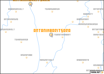 map of Antanimbaritsara