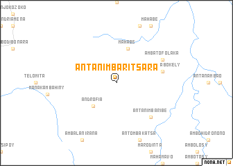 map of Antanimbaritsara