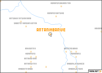 map of Antanimbarive