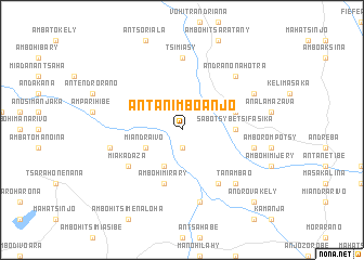 map of Antanimboanjo