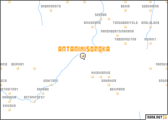 map of Antanimisoroka