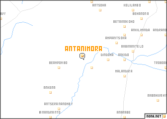 map of Antanimora