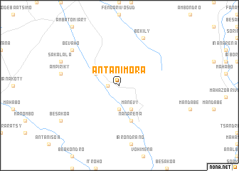 map of Antanimora