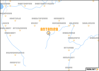 map of Antanira