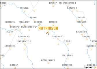 map of Antanisoa