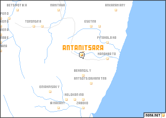 map of Antanitsara